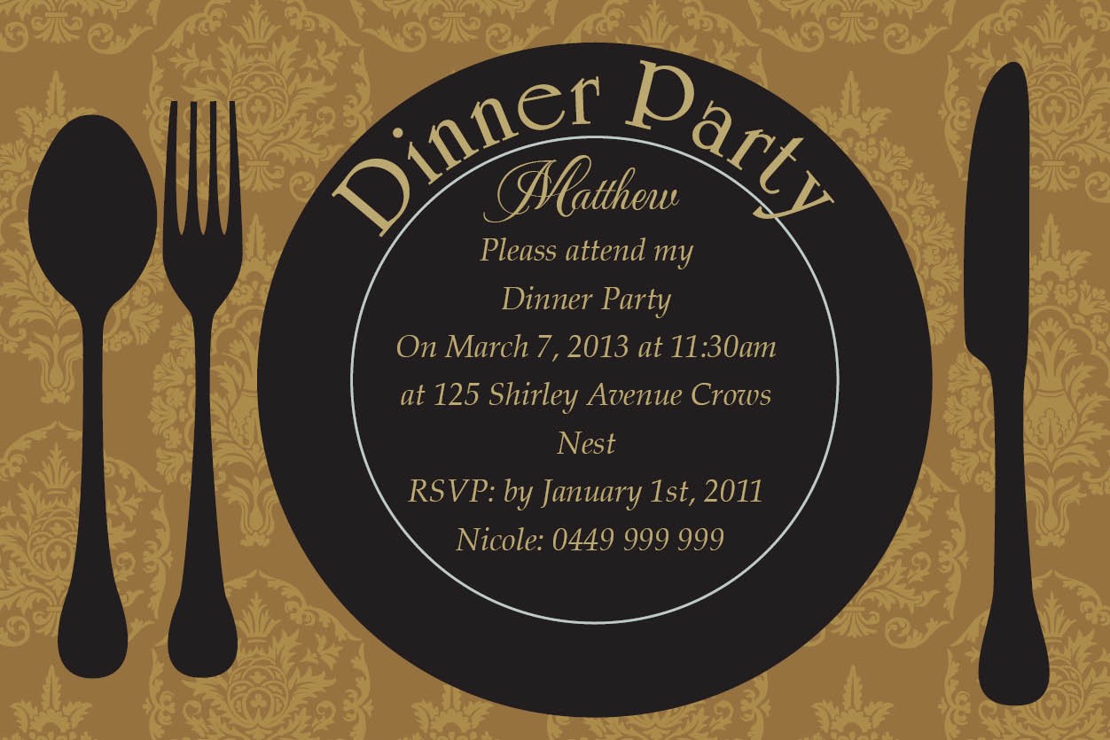 Cách thiết kế thư mời Gala Dinner trang trọng cho tiệc cuối năm