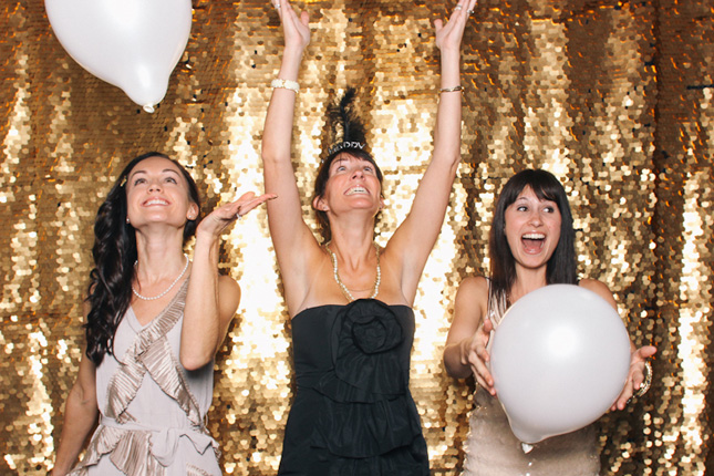 year end party photo booth