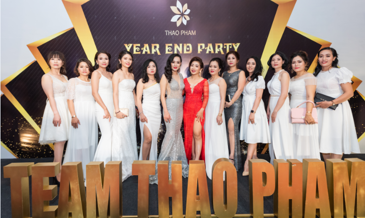 Hoành tráng buổi tiệc Year End Party của công ty MatXi – Hệ thống Thảo Phạm