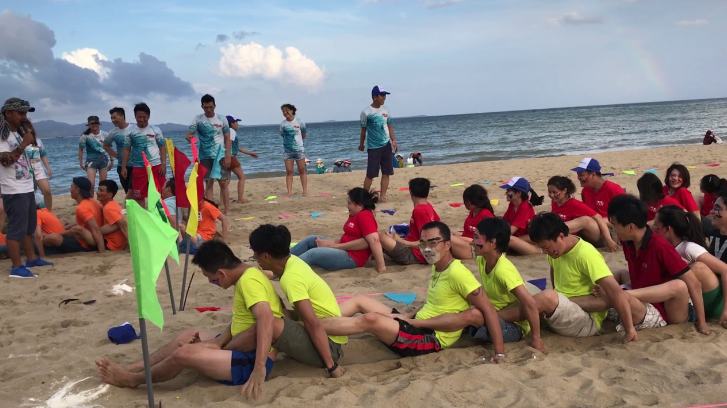 Tổ chức Team Building Bãi Biển cùng những trò chơi vui nhộn