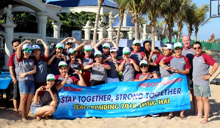 Company Trip Long Hải kết hợp nghỉ dưỡng và gắn kết đội ngũ