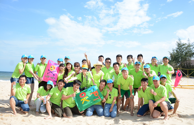 Bãi biển Mũi Né phù hợp tổ chức team building cho doanh nghiệp