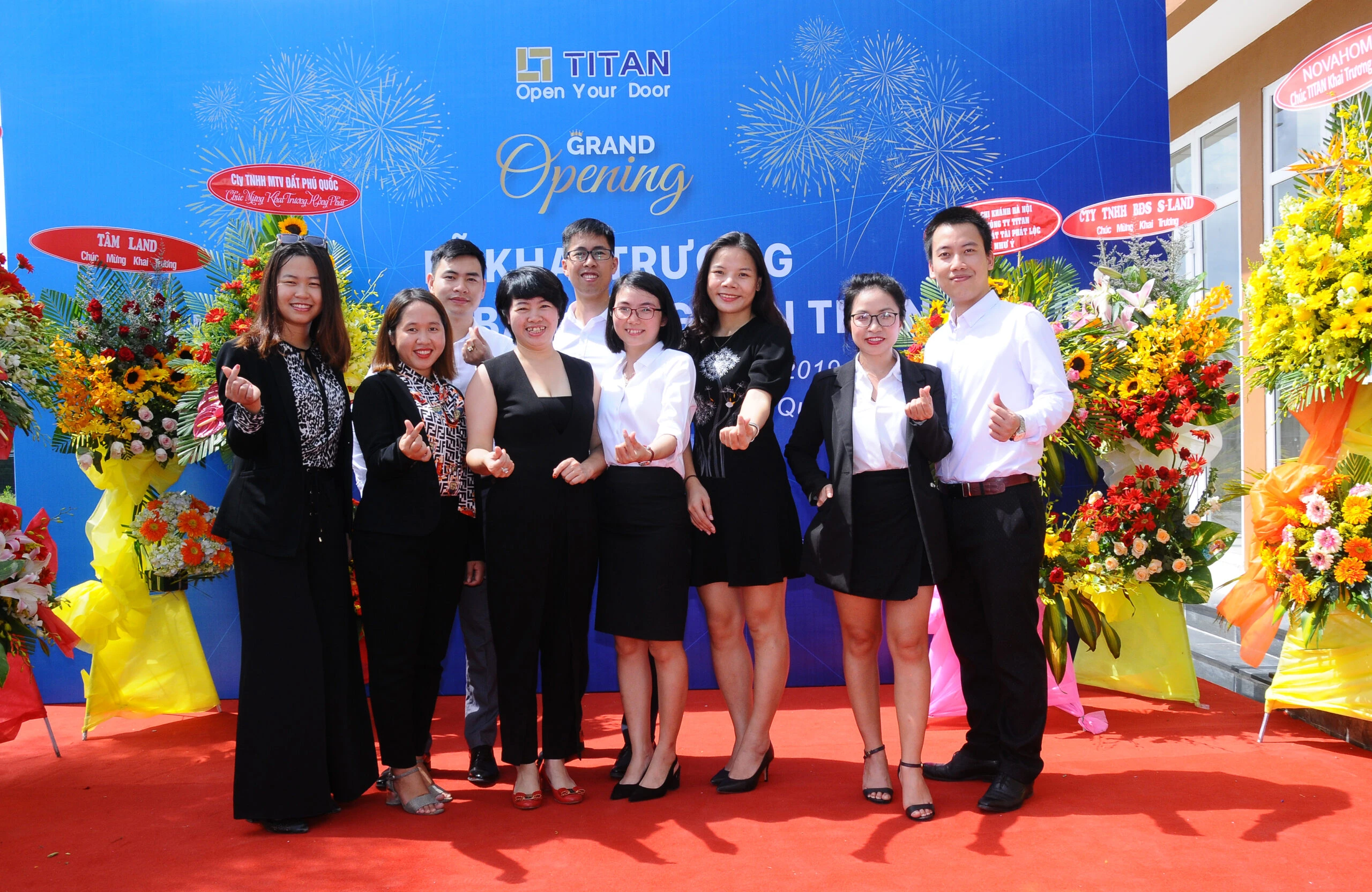 Nồng nhiệt buổi lễ khai trương sàn giao dịch bất động sản TITAN GROUP tại đảo ngọc Phú Quốc