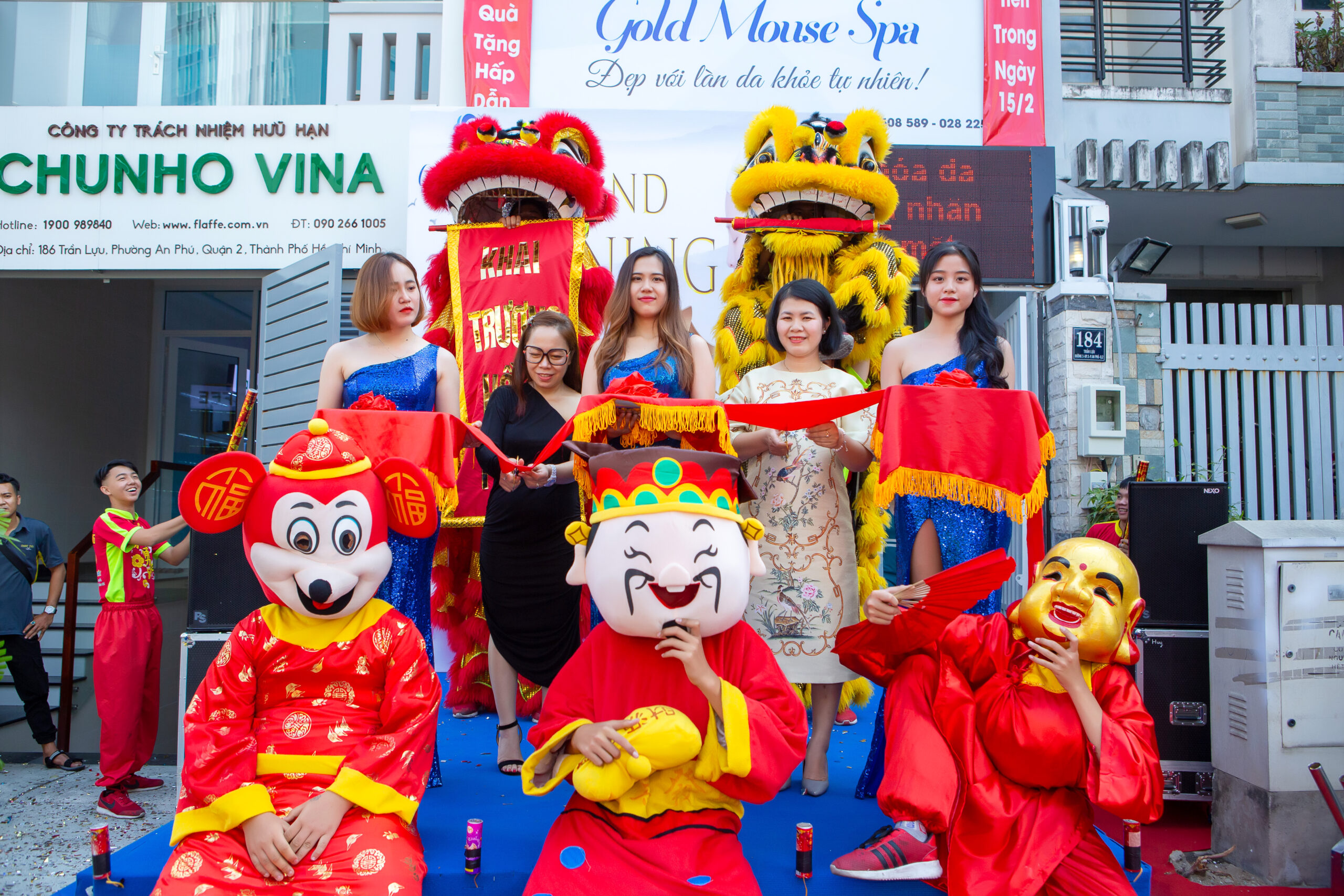 Nhộn nhịp ngày Lễ khai trương Thẩm Mỹ Viện Gold Mouse Spa – Đẹp với làn da khoẻ tự nhiên