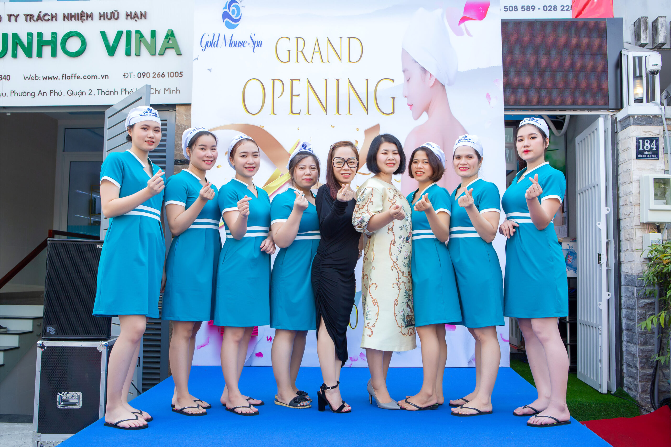 Nhộn nhịp ngày Lễ khai trương Thẩm Mỹ Viện Gold Mouse Spa – Đẹp với làn da khoẻ tự nhiên