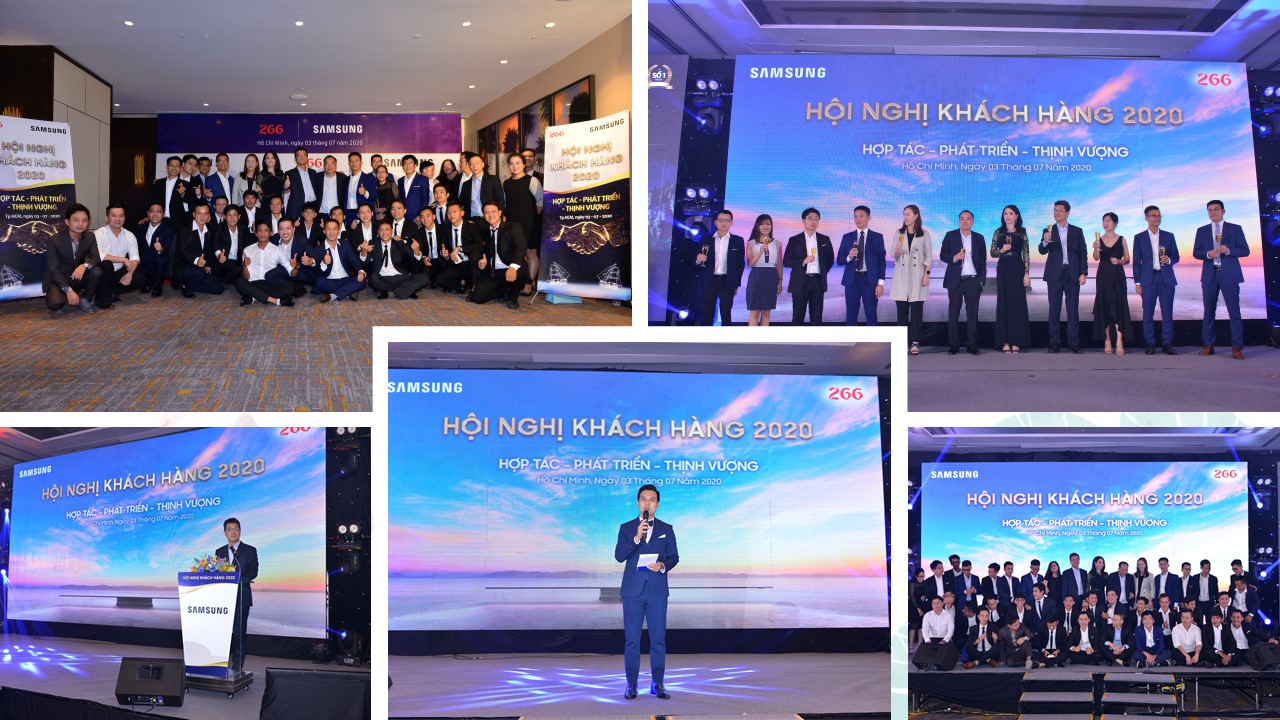 Các hoạt động tại Hội nghị khách hàng Samsung 2020 với chủ đề Hợp tác - Phát triển - Thịnh vượng