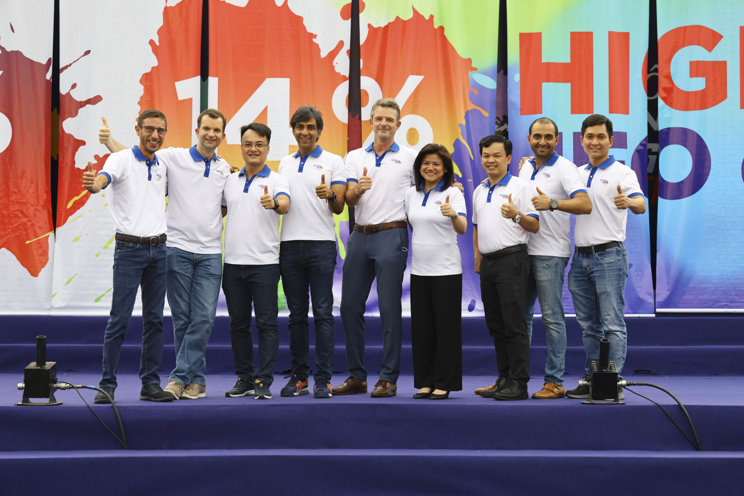 Khoảnh khắc kết thúc Team Building Perfetti Van Melle với nhiều nụ cười và cảm xúc tích cực