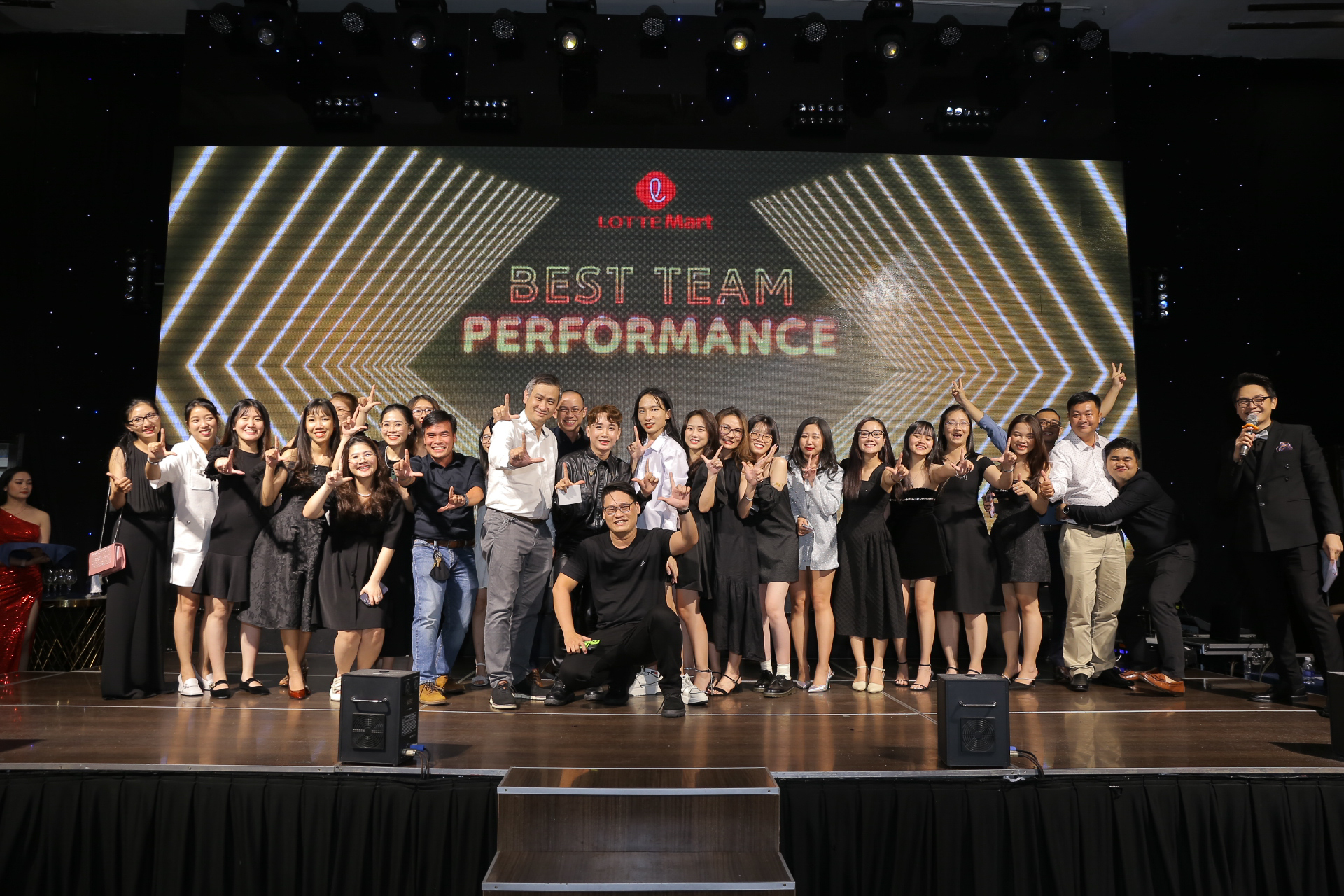 year end party lotte mart