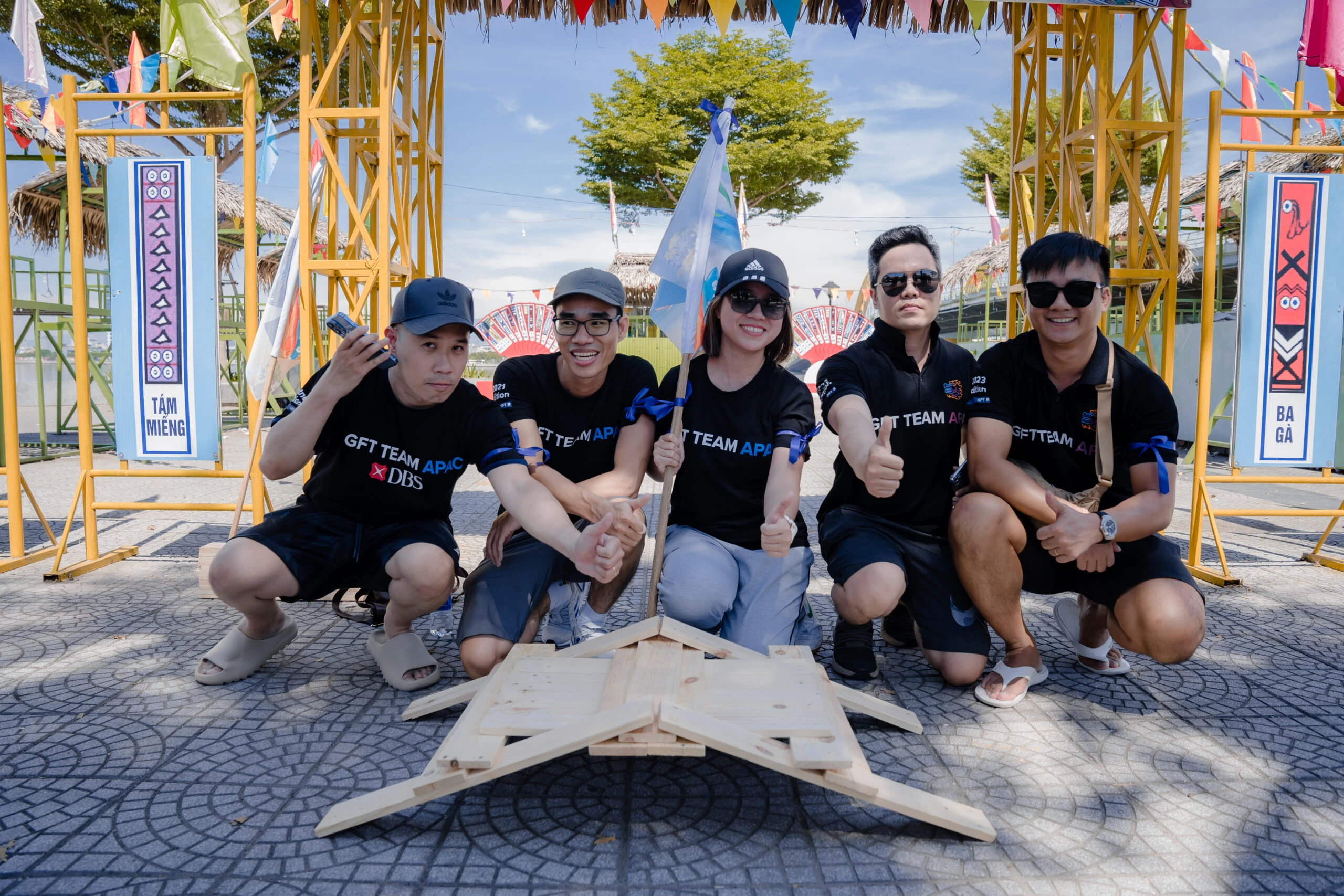 Thử thách đồng đội trong Amazing Race của GFT Technologies Vietnam