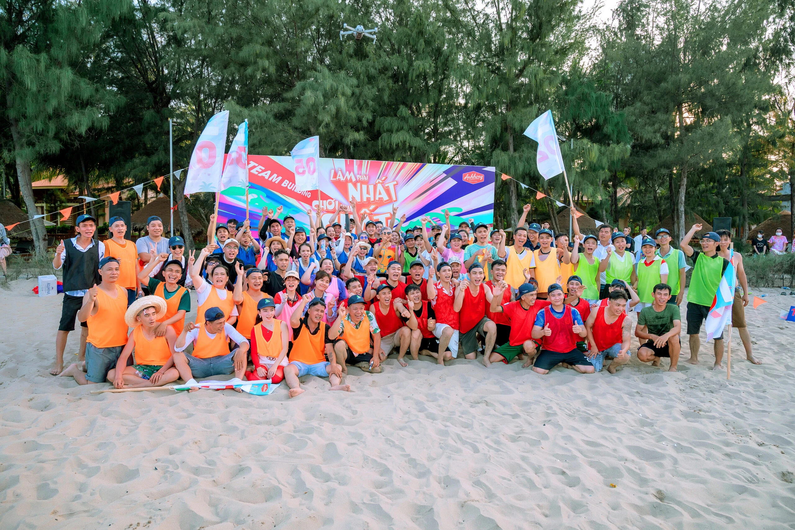 team building anh hong food