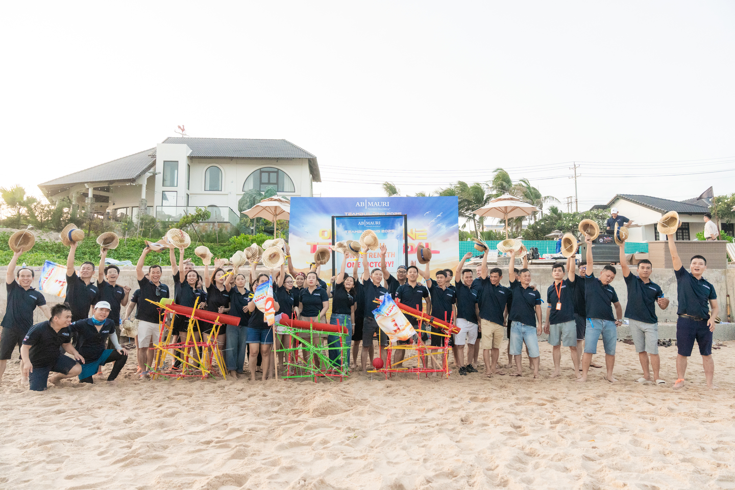AB Mauri Company Trip 34 người tại Edensee Kê Gà Beach Resort: One Team One Goal