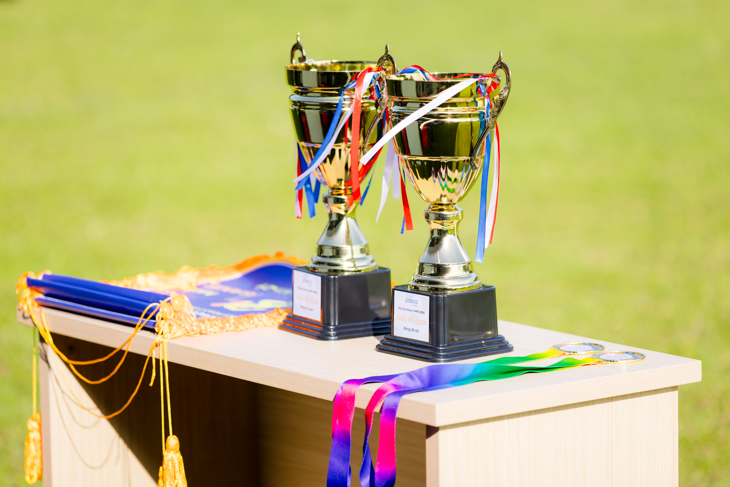 Cúp và giải thưởng trong chương trình POSCO Sport Day
