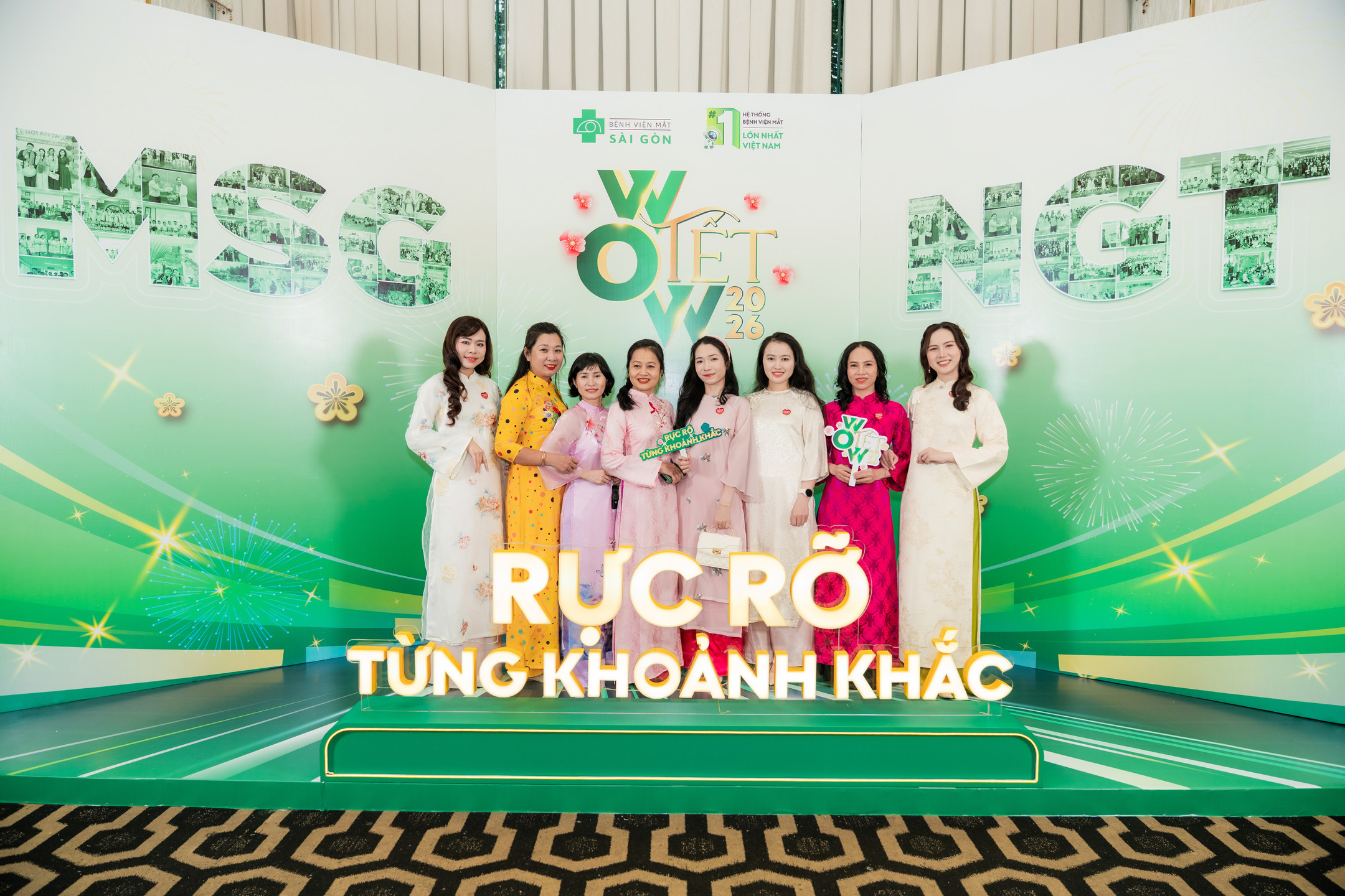 Không gian Year End Party Medical Saigon Group tại Quận 5