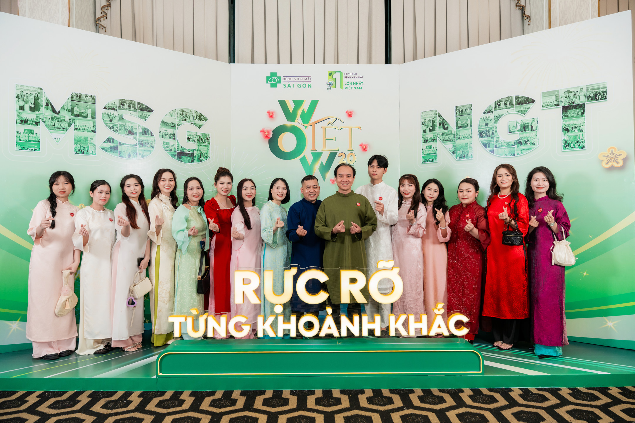 Không khí WOW Tết của Tập Đoàn Y Khoa Sài Gòn