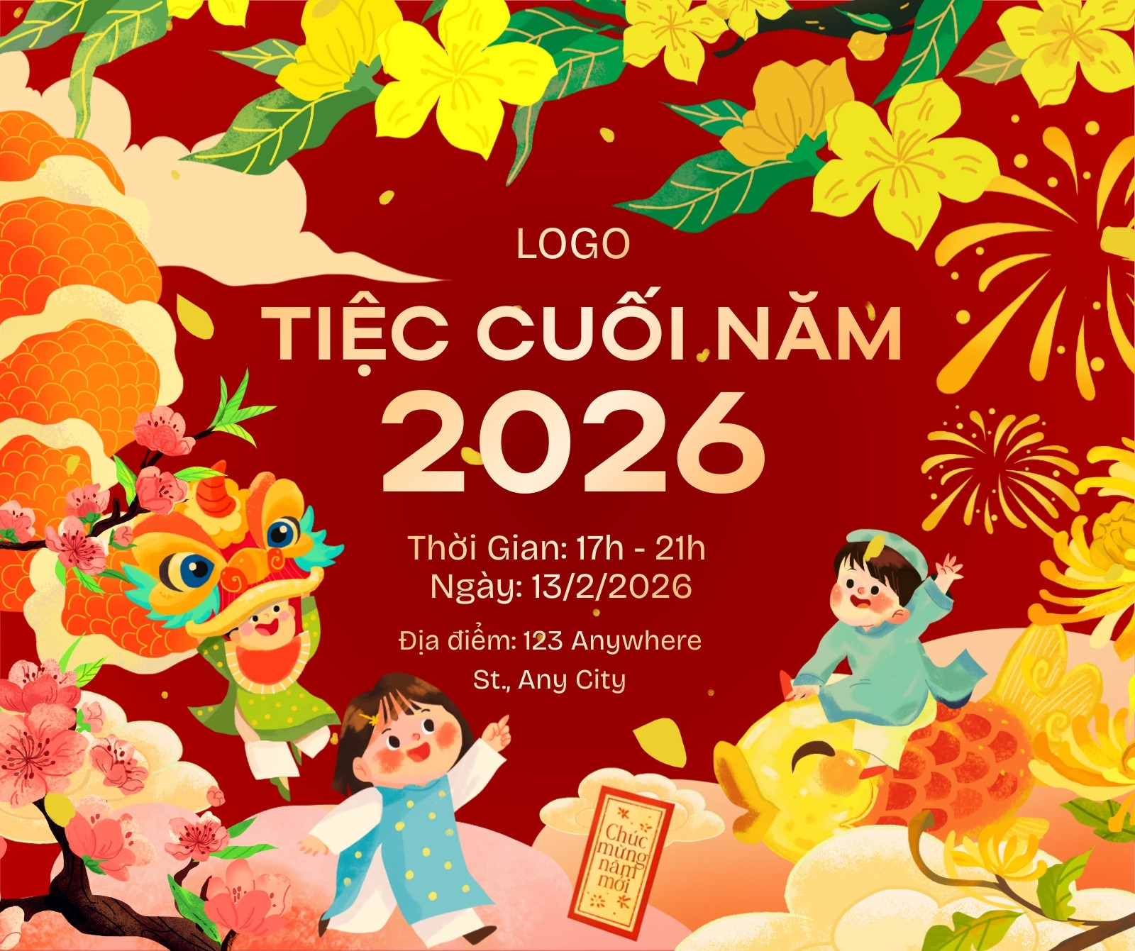 20+ Ý Tưởng Poster Year End Party Cho Doanh Nghiệp
