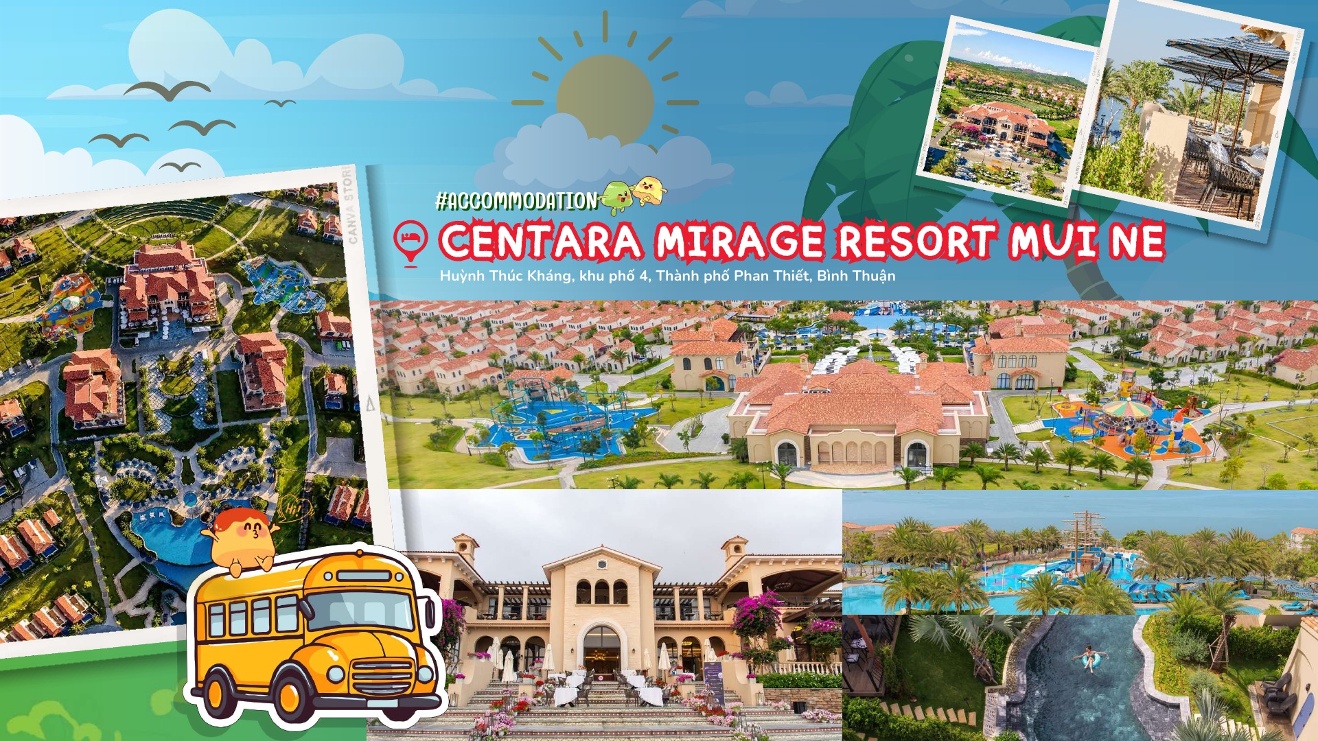 Phương án resort trong proposal Company Trip Phan Thiết